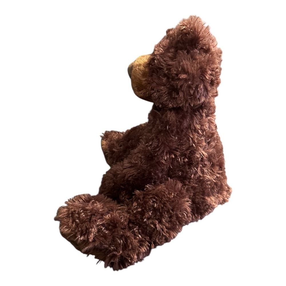 GUND Philbin Teddy Bear 12" Chocolate Brown Shaggy Plush Stuffed Animal 320046 - Picture 3 of 7
